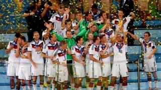 Germany lifting world cup