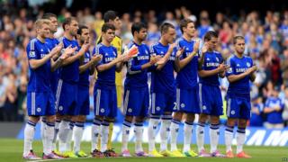 Chelsea football team line up