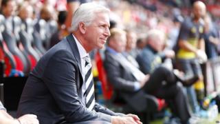 Newcastle manager Alan Pardew