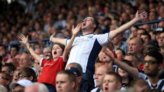 West Brom crowd