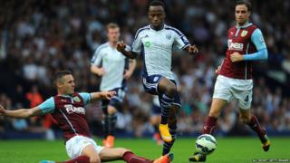 West Brom v Burnley