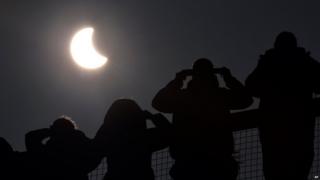 Eclipse over Cornwall