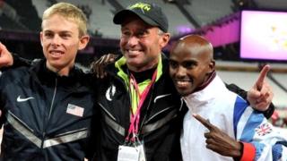 Mo Farah and coach Alberto Salazar