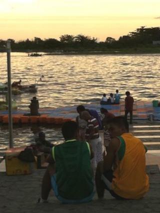 Dawn in Makassar, Indonesia