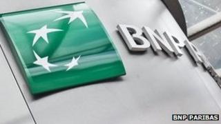BNP Paribas sign