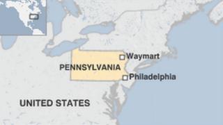 Map of Pennsylvania