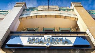 New sign at the Regal Cinema