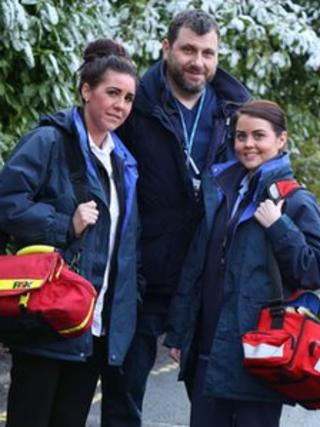 Kerry Donnelly, Barry Wanless and Sara Spry (l-r)