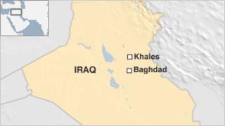Map of Iraq