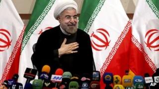 Iranian president-elect Hassan Rouhani