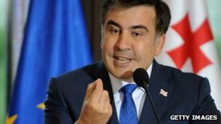 Georgian ex-president Saakashvili