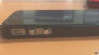 Fake smartphone stun gun seized