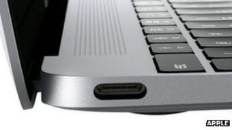 MacBook USB-C port