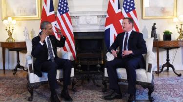 Barack Obama and David Cameron