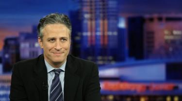 Host Jon Stewart tapes Comedy Central's 'The Daily Show with Jon Stewart: Restoring Honor & Dignity to the White House' at the McNally Smith College of Music