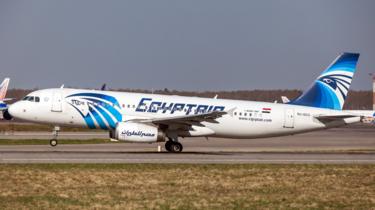 File photo of the EgyptAir Airbus A320-232 (registration SU-GCC), which went missing while flying from Paris to Cairo as Flight MS804 on 19 May 2016
