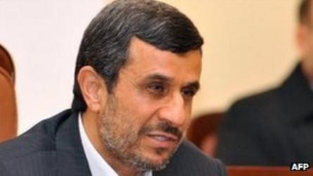 Mahmoud Ahmadinejad (December 2011 photo)