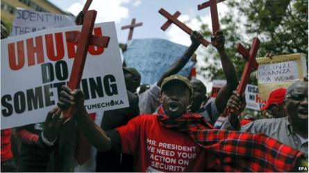 Protests in Nairobi, 25 November 2014