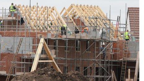 House being built