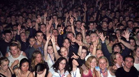Festival crowd