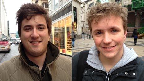 Leo Herbert and Adam Jones
