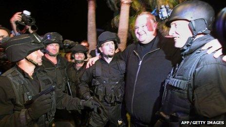 Kim Dotcom and actors