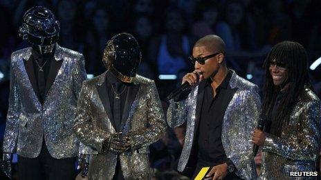 Daft Punk, Pharrell Williams and Nile Rodgers