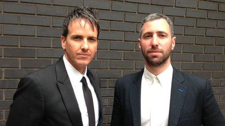 Sacha Lord and Sam Kandel