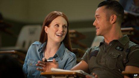 Julianne Moore and Joseph Gordon-Levitt