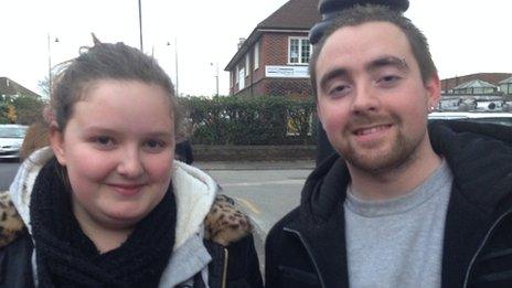 Sophie Carmody and Steven Hamilton