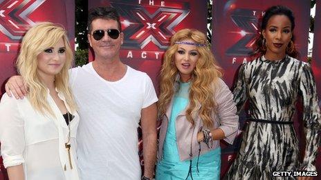 The X Factor USA panel