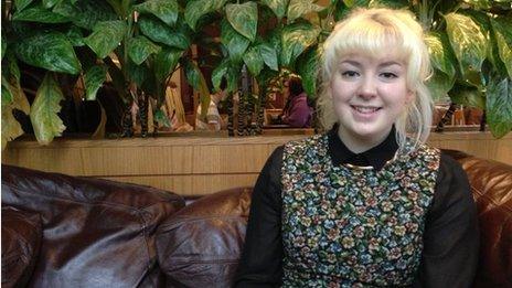 Becky Brunskill, 18, member of Youth Parliament for Liverpool