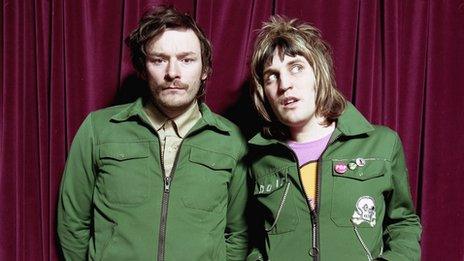 Julian Barratt and Noel Fielding