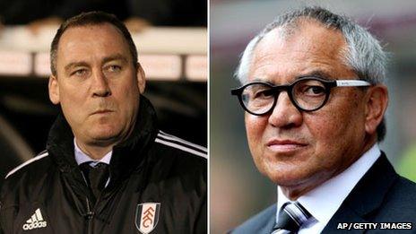 Rene Meulensteen and Felix Magath