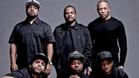 Straight Outta Compton cast