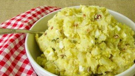 A screengrab of the potato salad on Kickstarter