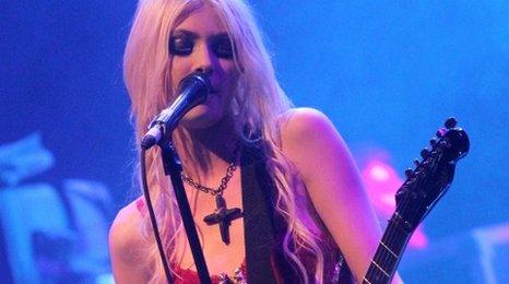 Taylor Momsen from The Pretty Reckless