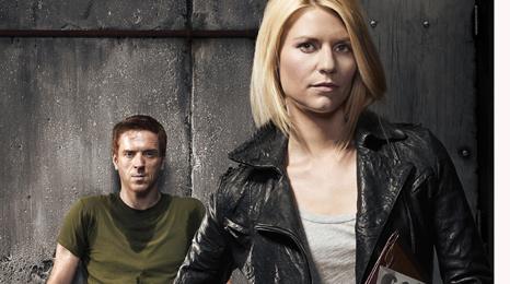 Damian Lewis and Claire Danes