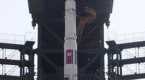 North Korea missile launch pad