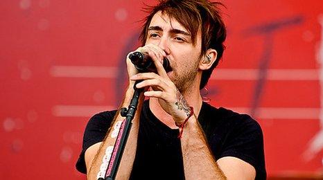 Alex Gaskarth from All Time Low