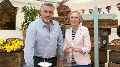 Paul Hollywood and Mary Berry