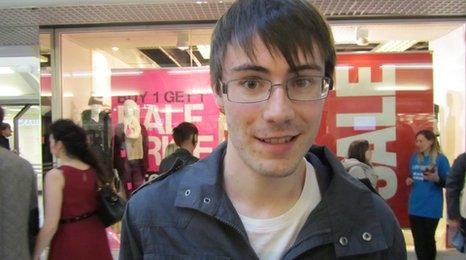 Daniel Drummond, student, 18, Hawick