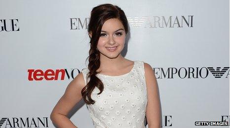 Ariel Winter plays middle child Alex Dunphy in hit US sitcom Modern Family