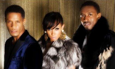 Romeo, Lisa Maffia and Megaman from So Solid Crew