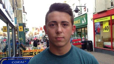 18-year-old care worker Conor Gorham