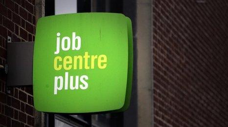 Job Centre sign