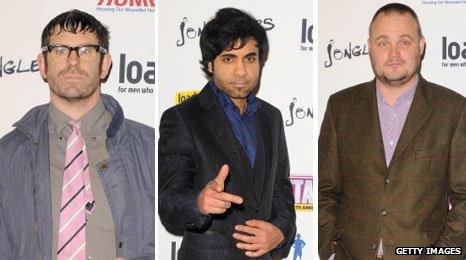Angelos, Paul Chowdhry and Al Murray