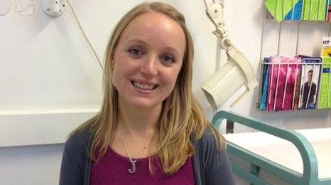 Jenny Russell, practice nurse