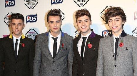 X Factor boy band Union J