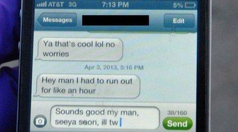 Text message